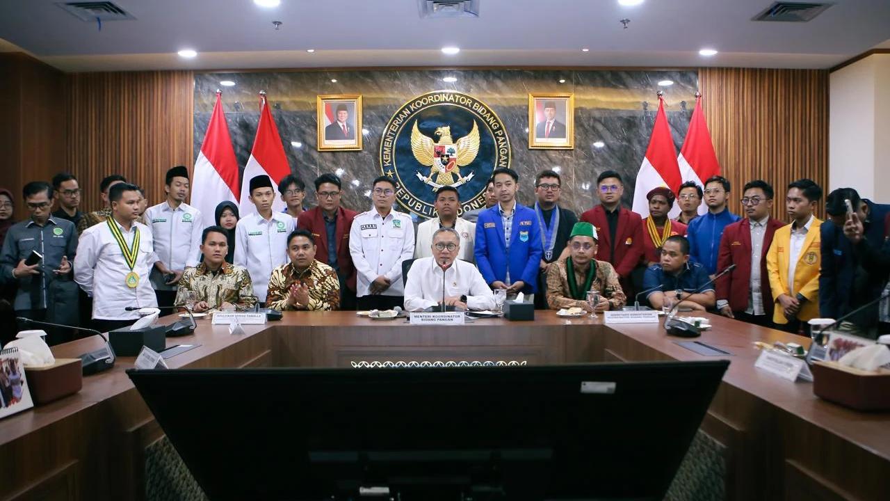 Menko Zulhas Ajak 20 Organisasi Pemuda Perkuat Peran Hadapi Ketidakpastian Global