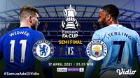 Streaming Piala FA Babak Semifinal di Vidio. (Sumber : dok. vidio.com)