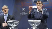 Drawing Liga Champions berlangsung di markas UEFA, Nyon, Swiss, Jumat (15/4/2016). (UEFA)