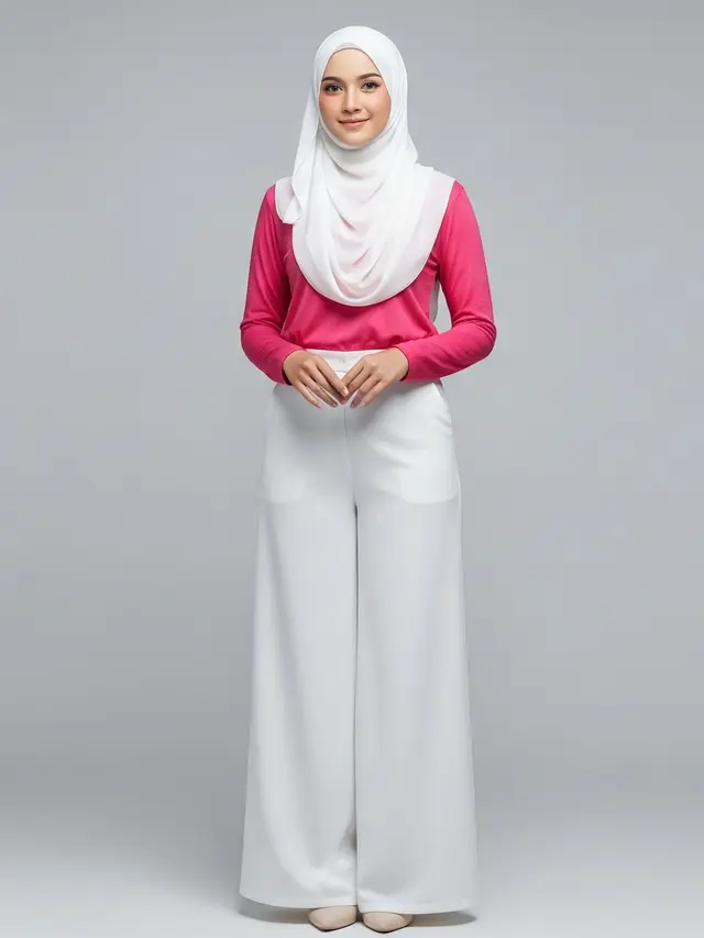 Jilbab Putih atau Broken White