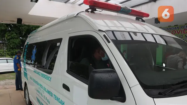 Ambulans milik dinkes Provinsi Sulawesi Tengah