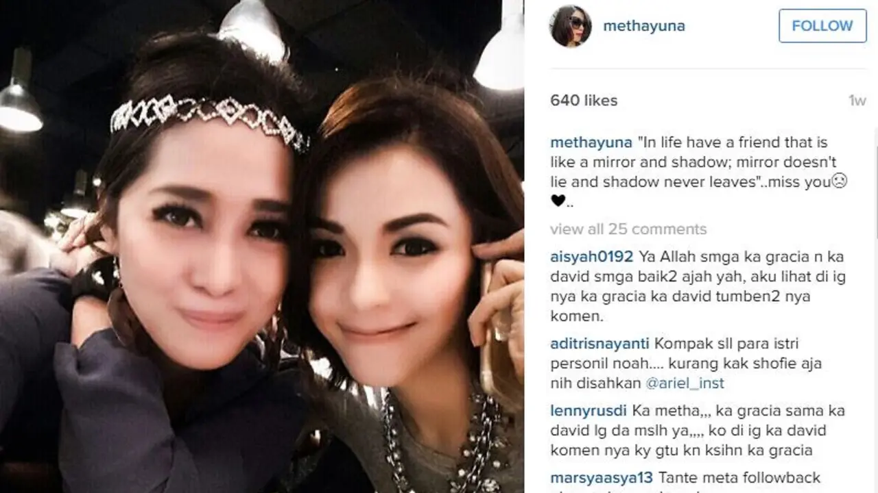 Metha Yunatria dan Gracia Indri