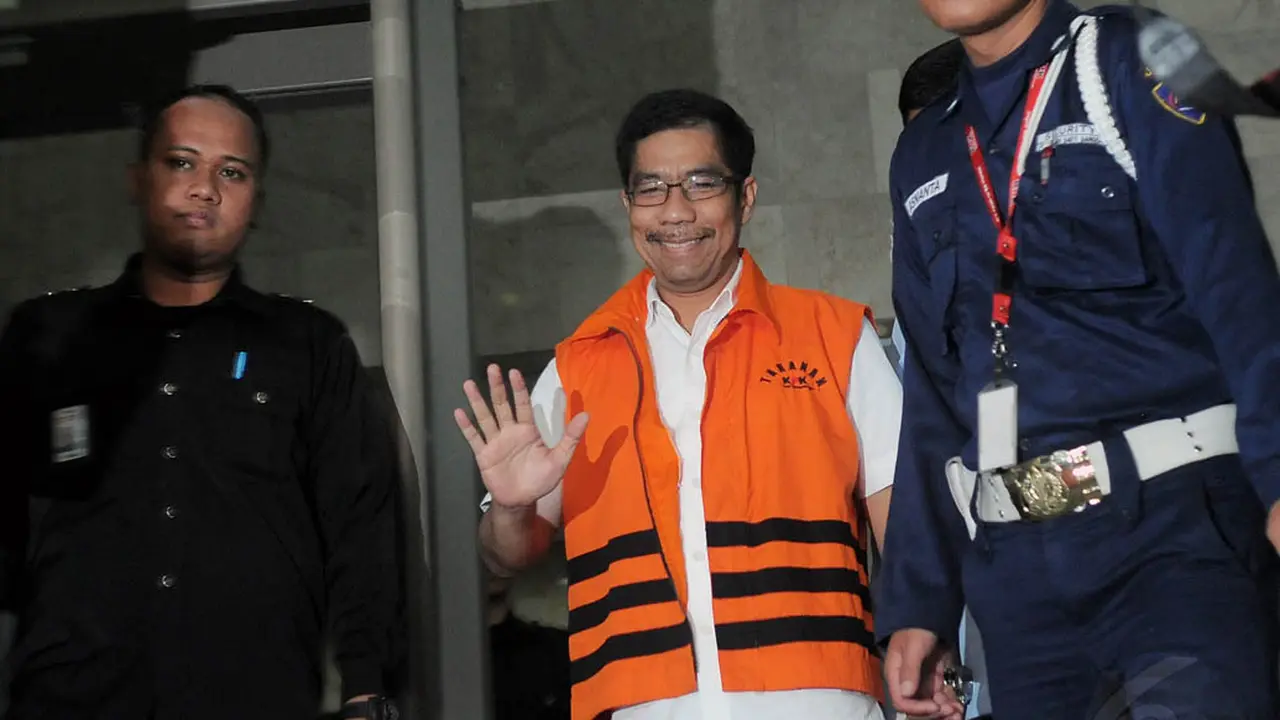 Walikota Palembang dan Istri Ditahan KPK