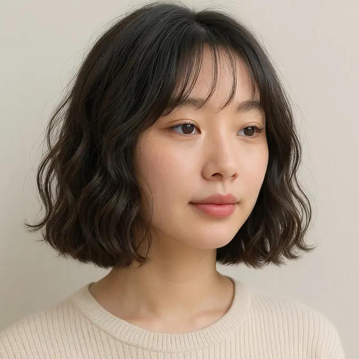 7 Model Rambut Tipis dengan Soft Waves Ala Korea 2025 yang Bikin Volume Natural