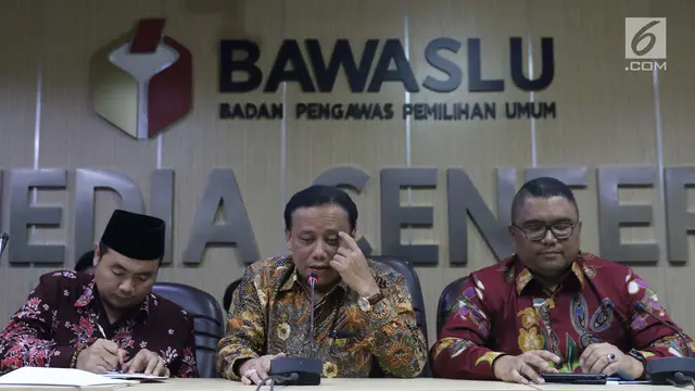 H-1 Pemilu 2019, Bawaslu Temukan Sejumlah Pelanggaran
