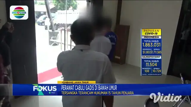 Seorang perawat RSUD Kabupaten Jombang, Jawa Timur, berinisial DN, ditangkap polisi usai menghamili pelajar di bawah umur. Modusnya, DN menjadikan korban sebagai kekasih dengan janji akan dinikahi.