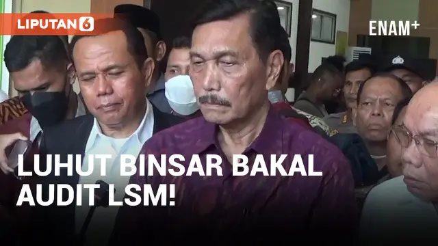 Buntut Kasus Haris Azhar, Luhut Binsar Bakal Audit LSM