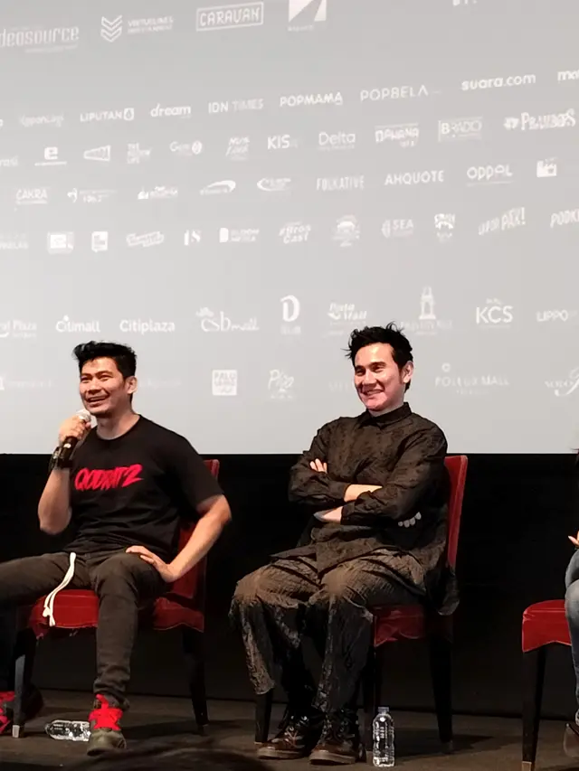 Donny Alamsyah dan Vino G. Bastian. (Foto: Liputan6.com/Rahmadina Sundari)