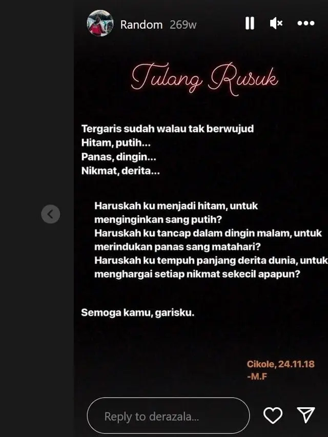 Puisi Calon Suami Ayu Ting Ting