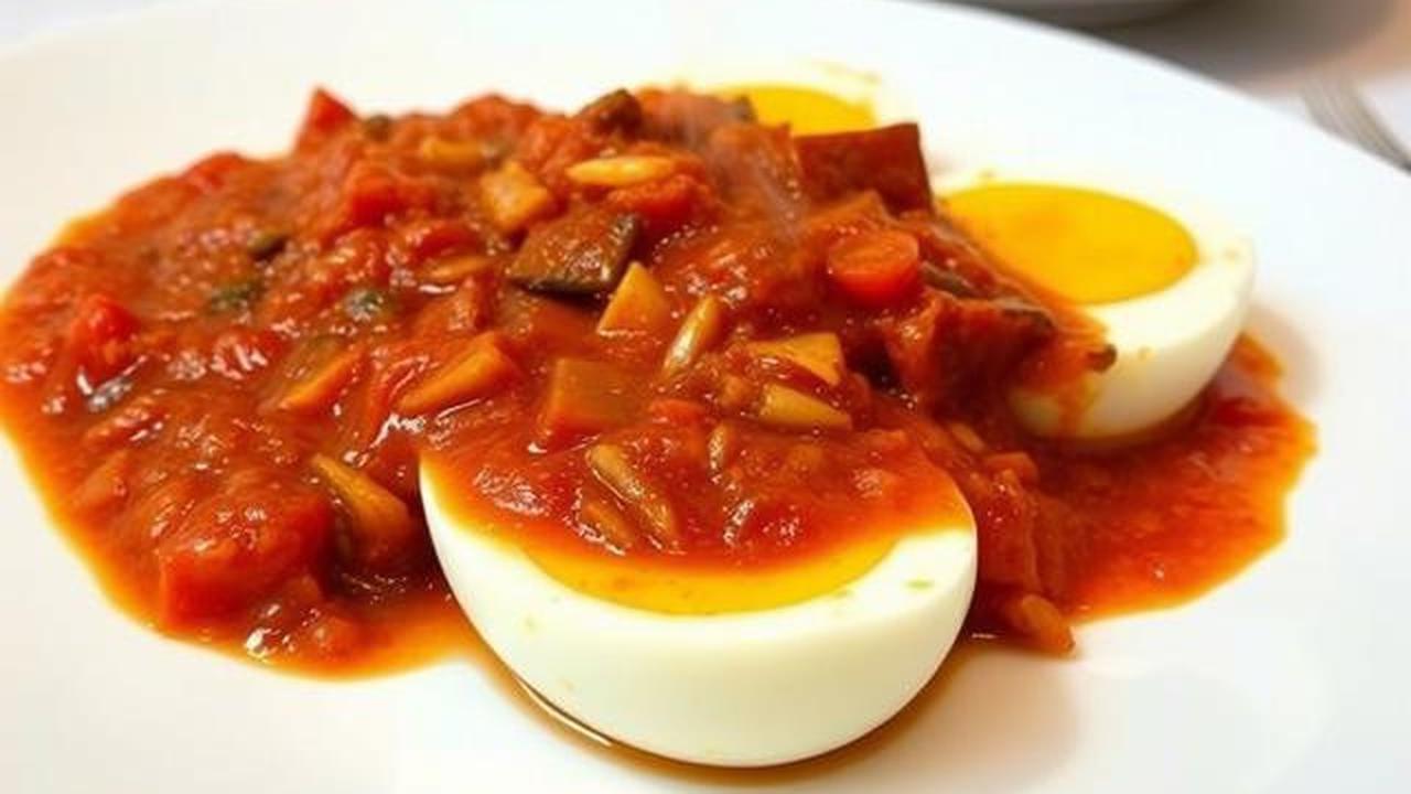 cara bikin telur balado.