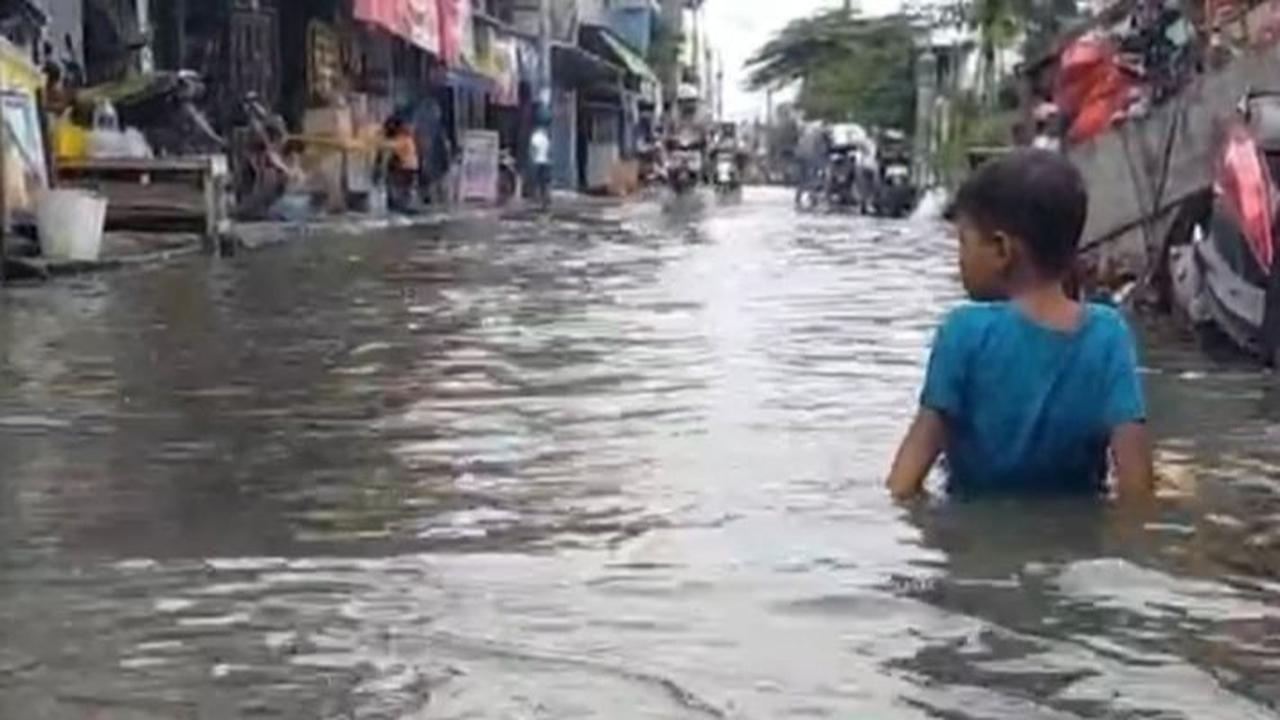Beredar Video Tanggul di Rawa Badak Jakarta Utara Jebol, Ini Faktanya