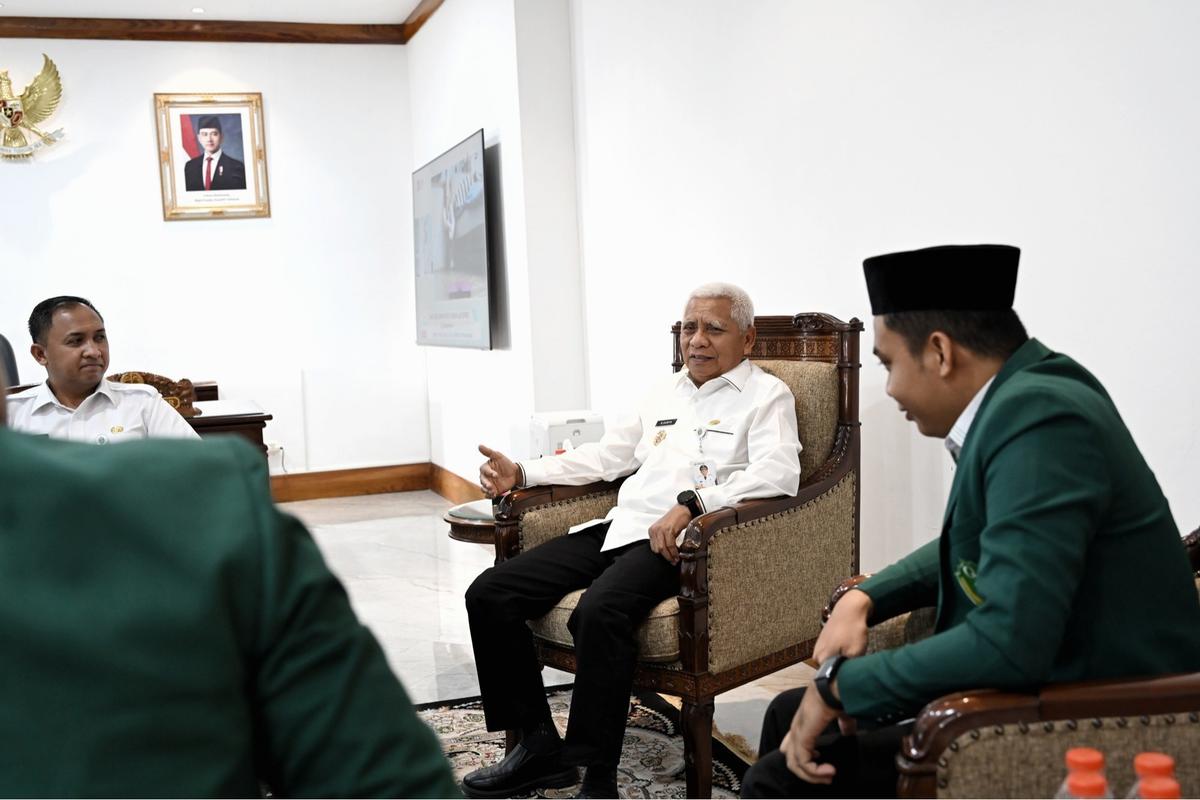 Wagub Sumut Surya menerima kunjungan silaturahmi Pengurus Wilayah Ikatan Pelajar Al-Washliyah Sumut