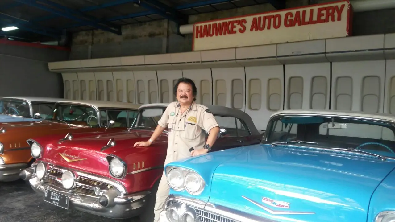 Hartawan Setjodiningrat, pemilik Hauwke's Auto gallery (Arief A/Liputan6.com)
