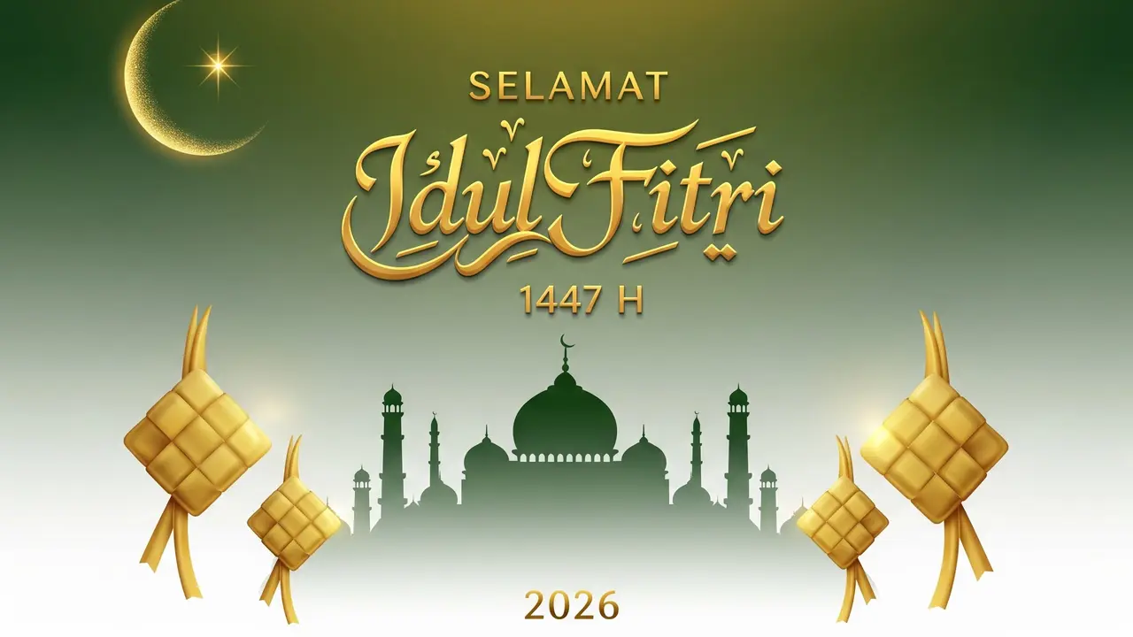 Ucapan Hari Raya Idul Fitri Singkat