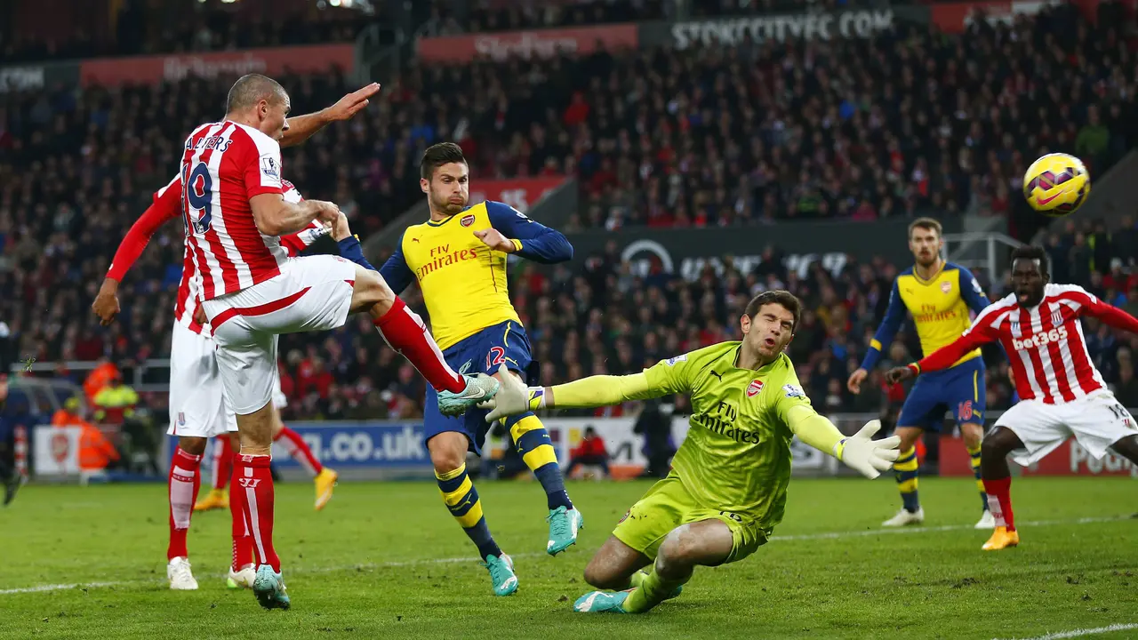 Arsenal Dibuat Malu Stoke City