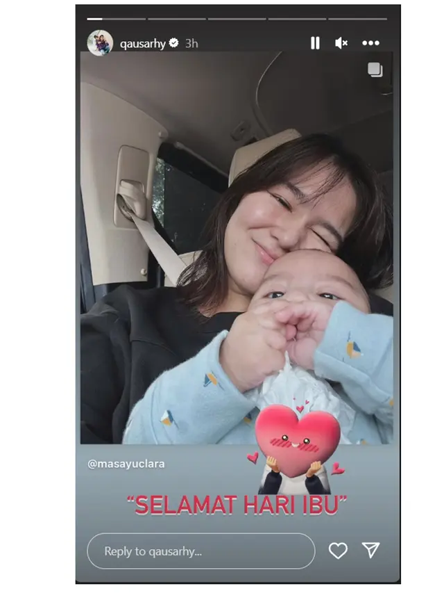 6 Artis Ini Dapat Ucapan Selamat Hari ibu dari Suami, Singkat Tapi Romantis