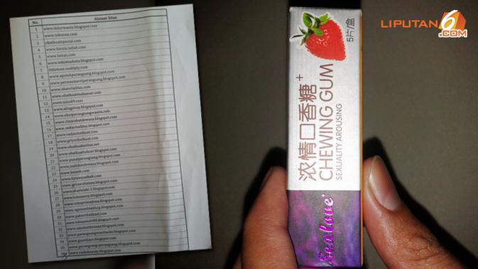 Daftar 36 Toko Online yang Jual Permen Karet Pembangkit Libido - Health