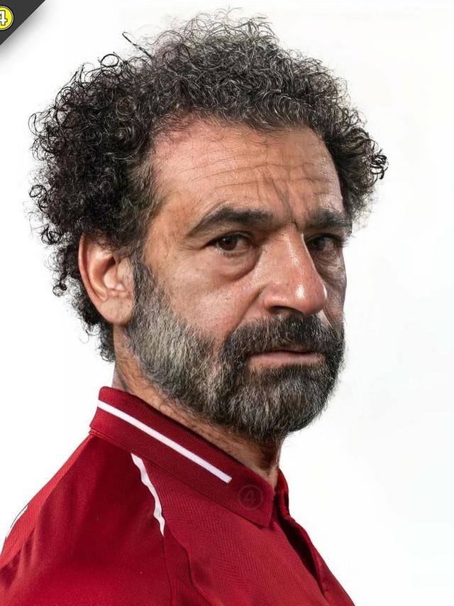 Editan Foto Bintang Sepak Bola Dunia Jadi Tua Ini Bikin Pangling