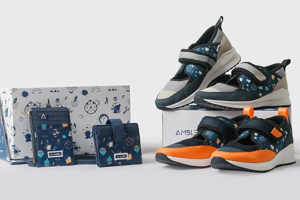 Sepatu dan dompet