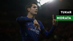 Chelsea berencana menukar Alavaro Morata dengan Gonzalo Higuain.