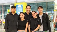 Donna Agnesia Kembali Melepas Lionel ke Eropa, Tulis Pesan Menyentuh untuk Sang Putra