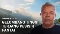 Angin Kencang dan Gelombang Tinggi Hantam Tempat Pelelangan Ikan di Tanggamus