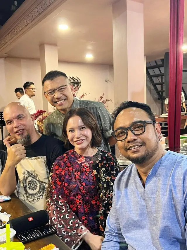 Potret perayaan ulang tahun Anang Hermansyah (Sumber: Instagram/meisya_siregar)
