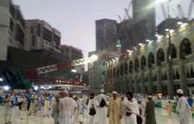 Ini lokasi jatuhnya crane di Masjidil Haram