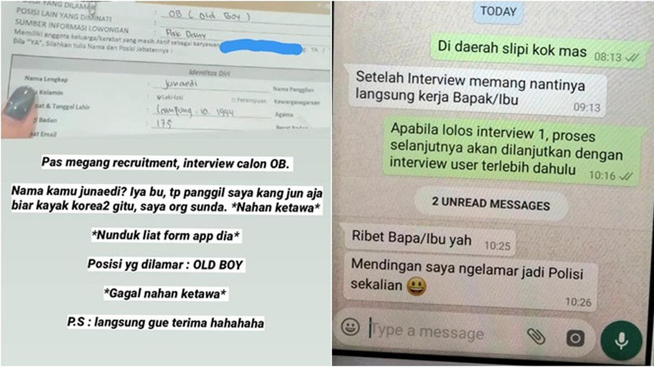 7 Curhatan HRD Saat Orang Lamar Kerja Ini Bikin Ngakak