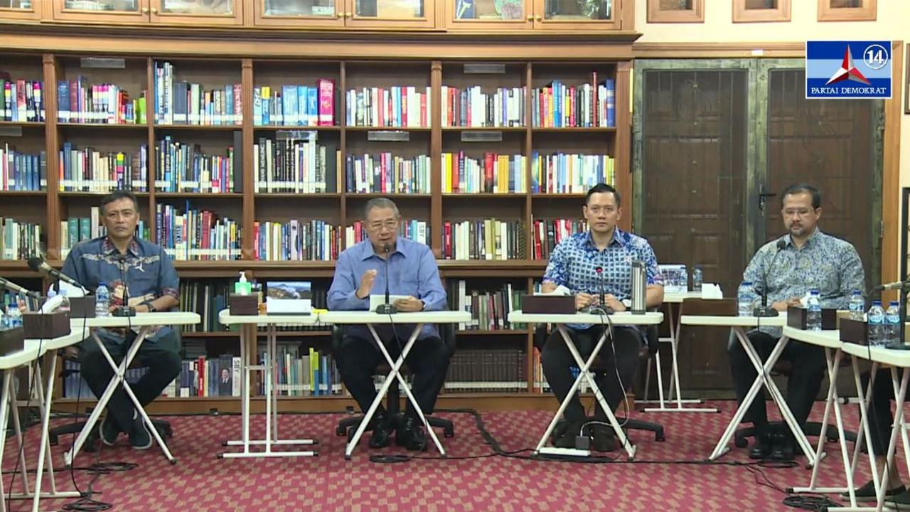 SBY pun optimistis Partai Demokrat bisa menghadapi dan mengatasi persoalan ini. Terlebih, Partai Demokrat bukan sekali ini menghadapi cobaan.<br>