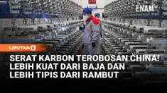 China memperkenalkan serat karbon ultra-kuat T1200 yang dikembangkan secara mandiri dan telah diproduksi dalam skala industri.