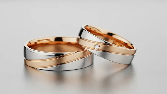 Model Cincin Nikah Korea untuk Pasangan Muda