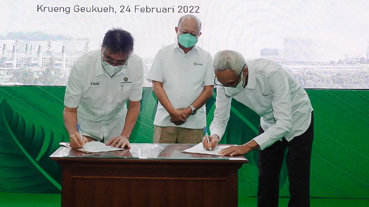 MoU antara PT Pupuk Iskandar Mudab dengan PT Perusahaan Gas Negara (PGN) terkait Rencana Pengembangan Bisnis kedua Perusahaan.