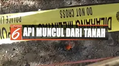Menurut keterangan warga, di sekitar tempat munculnya api muncul hawa panas dalam beberapa hari terakhir.