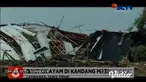 Sedikitnya 7 bangunan di 2 desa di Kecamatan Modo Kabupaten Lamongan Jawa Timur, ambruk akibat hujan disertai angin kencang. Banyak ayam yang berada di kandang mati, sementara sisanya masih bisa diselamatkan dan dipindah ke kandang lain.
