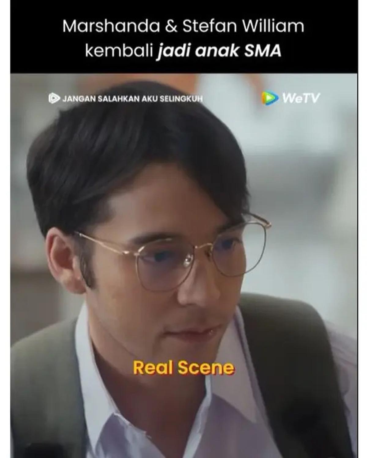6 Potret Marshanda dan Stefan William Pakai Seragam SMA di Series Baru, Masih Cocok