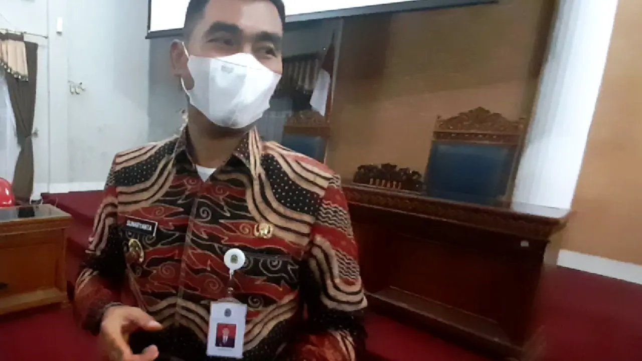 Bupati Sunaryanto Usai Rapat Terbatas