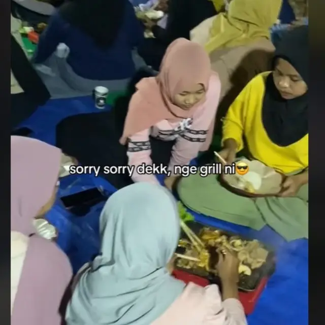 Bukan Nasi Kotak, Pengajian di Desa Sajikan Makanan ala Restoran Jepang.