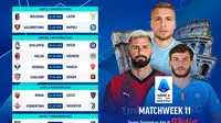 Jadwal dan Link Streaming Serie A Matchweek 11 di Vidio. (Sumber: dok .vidio.com)