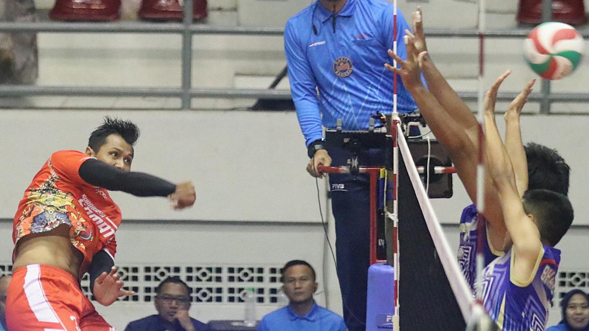 Hasil Piala Ketum PP PBVSI 2025: Samator Gebuk Bharata Muda