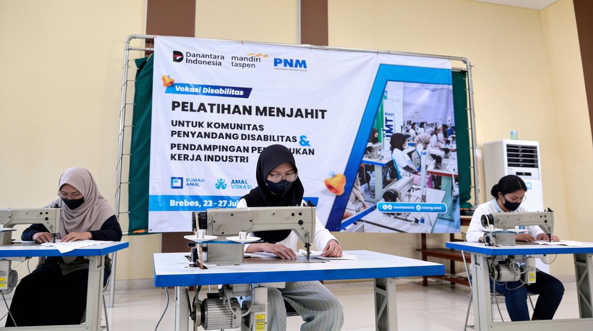 PNM Gelar Pelatihan Vokasi Menuju Kemandirian untuk Difabel