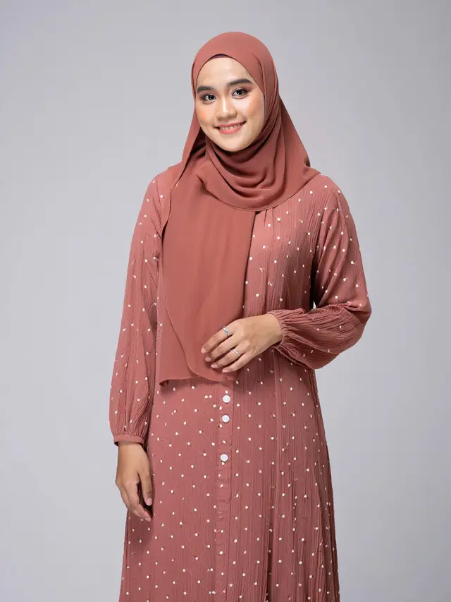 Gamis Crinkle Motif