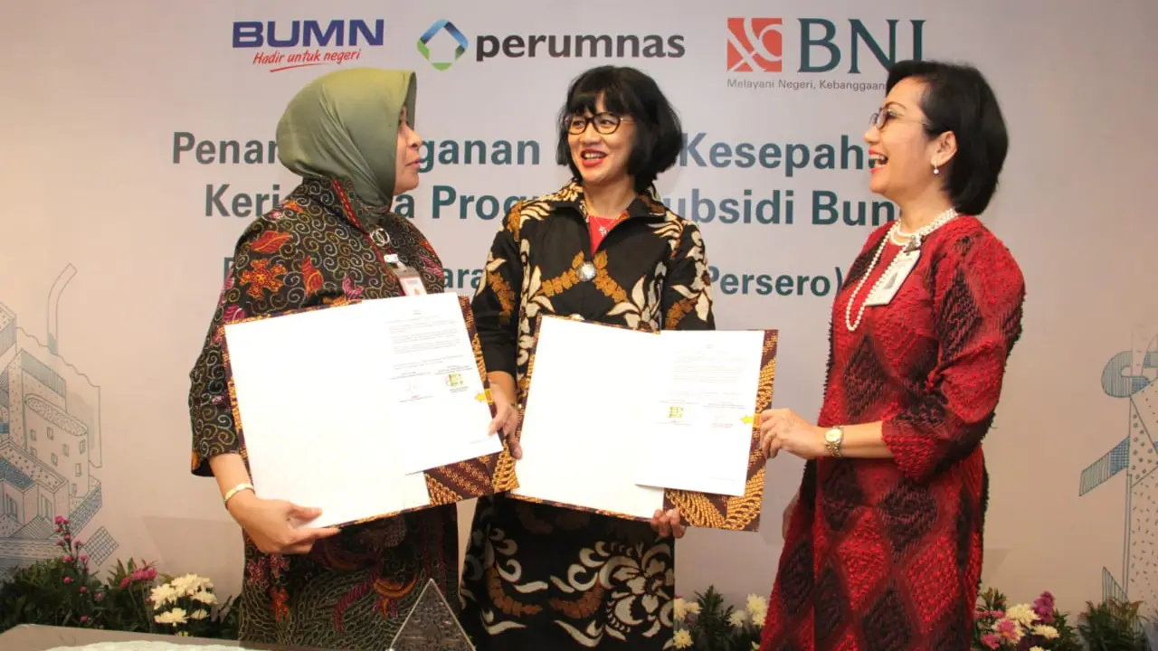 Kerjasama BNI dan Perumnas