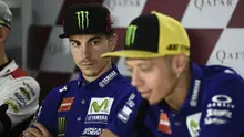 Maverick Vinales merasa Valentino Rossi masih bisa bersaing untuk meraih kemenangan meski tak menyakinkan pada sesi latihan bebas pertama MotoGP Qatar. (Motorsport)