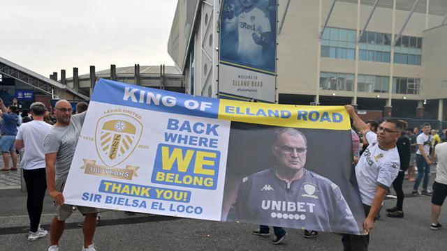 Perayaan Leeds United Promosi ke Liga Inggris