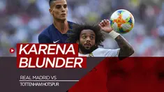 Berita video highlight Audi Cup 2019 di mana Real Madrid kalah 0-1 dari Tottenham Hotspur karena blunder bek Los Blancos, Marcelo, Selasa (30/7/2019)