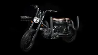 Smoked Garage membangun motor modifikasi berjuluk "Soul Surf Scrambler" yang dibuat dari moped Honda 90.