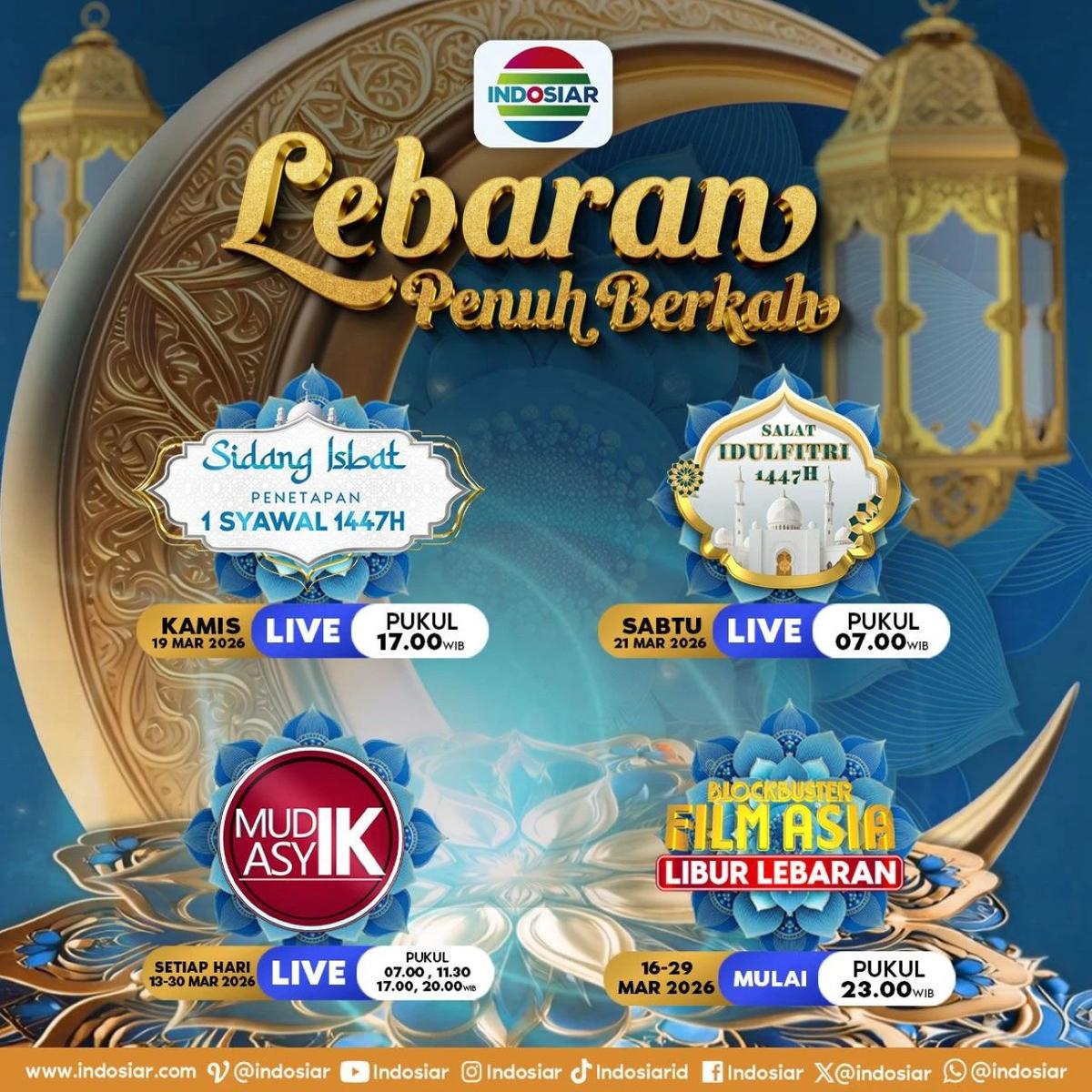 Deretan Tayangan Spesial INDOSIAR Sambut Lebaran