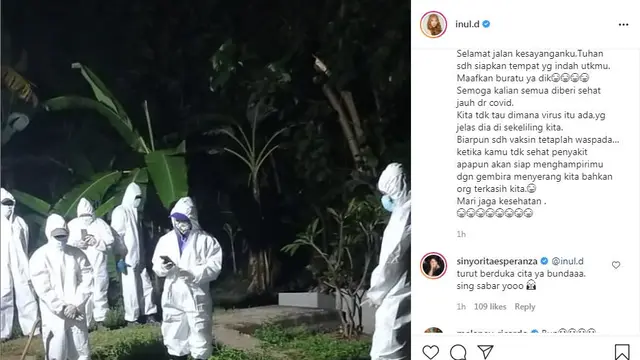 Adik Ipar Inul Daratista Meninggal Dunia Karena Covid-19