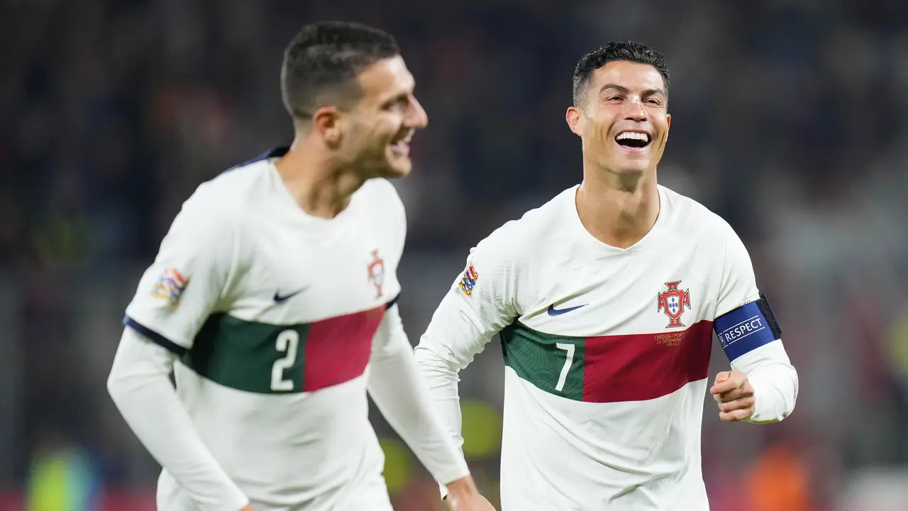 Foto: Kontribusi Trio MU di Kemenangan Telak Portugal atas Republik Ceska di UEFA Nations League